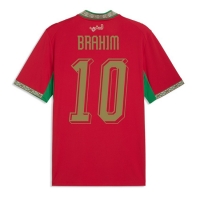 Camisa de Futebol Marrocos Brahim Diaz #10 Equipamento Principal Mundo 2026 Manga Curta
